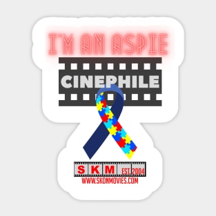 I'm An Aspie Cinephile Sticker